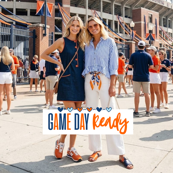 Blue & Orange Game Day Outfits