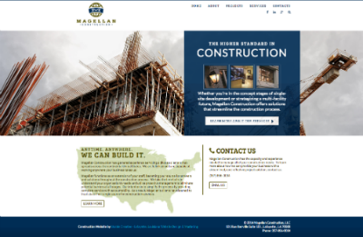 New Website Magellan Construction